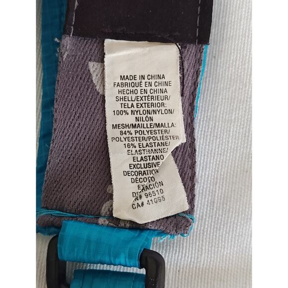 Under Armour Bright Blue ripstop nylon women's Running tennis visor Hat Cap - Picture 8 of 10